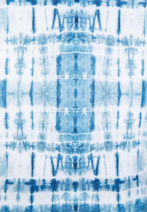 Superbalist - Tie-dye printed relaxed vest - blue