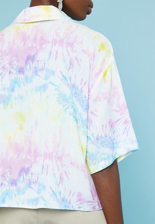 Superbalist - Tie-dye printed resort shirt - multi