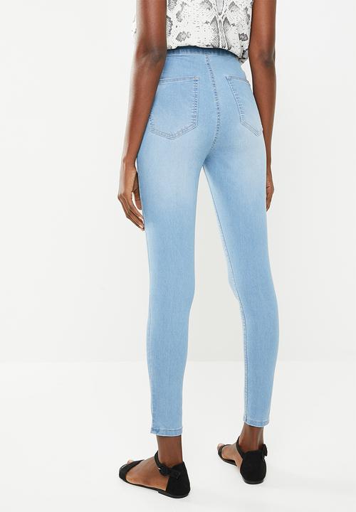 Cotton On - High rise jegging - blue