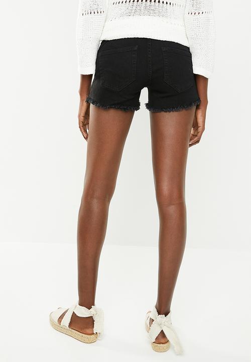 ONLY - Dylan pushup shorts - black