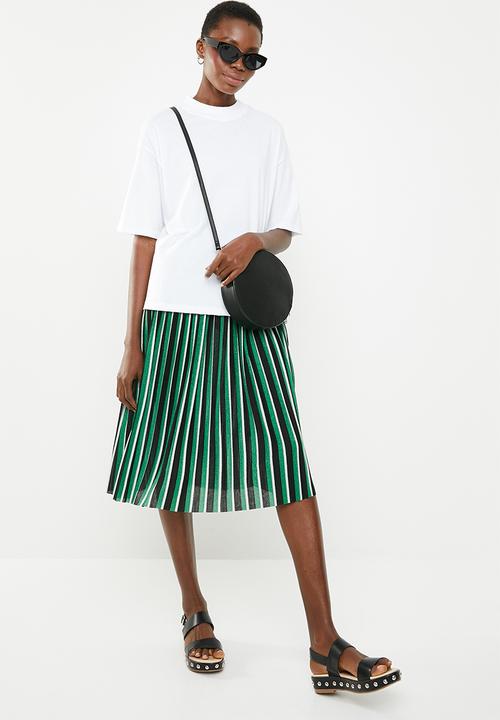 ONLY - Hildur pleated skirt - multi