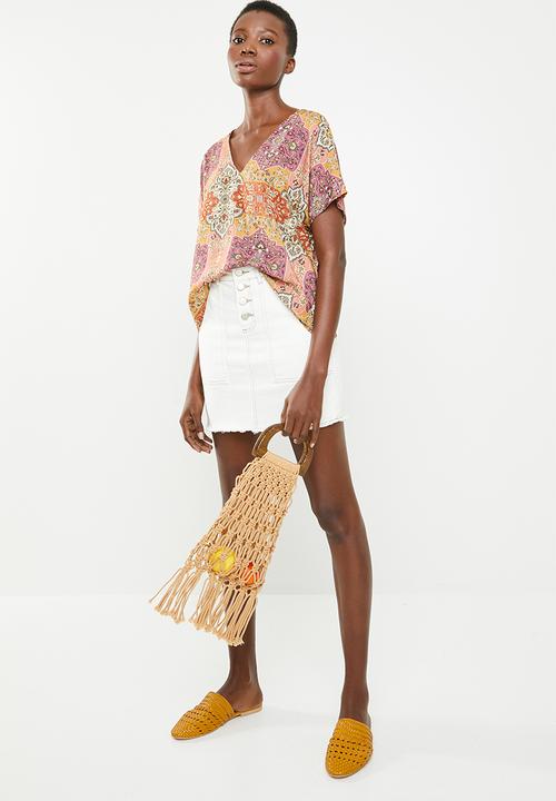 Superbalist - V-neck basic blouse - multi