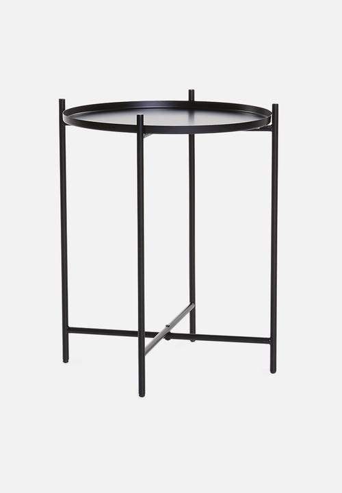 Sixth Floor - Dianara tray table - black 