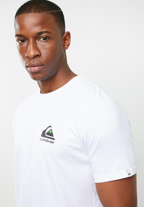 Quiksilver - Omni logo classic short sleeve tee - white