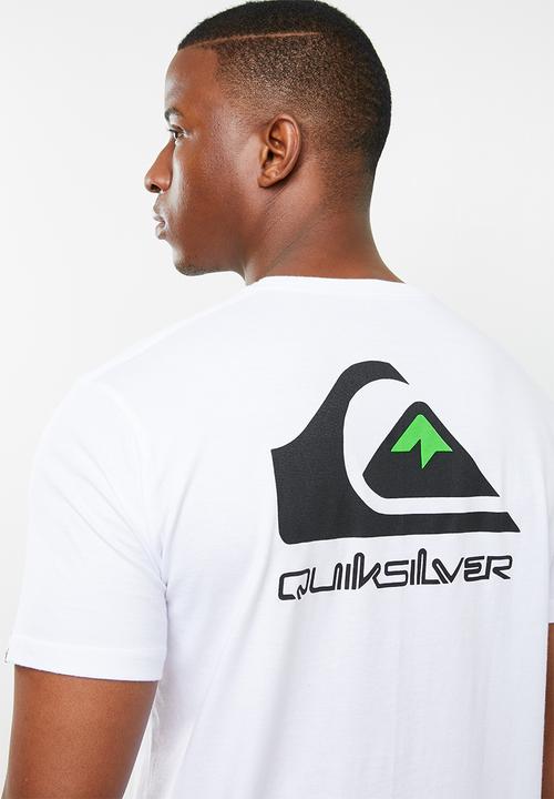 Quiksilver - Omni logo classic short sleeve tee - white