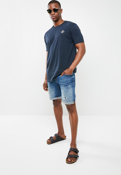 Quiksilver - Diamond tails short sleeve tee - navy