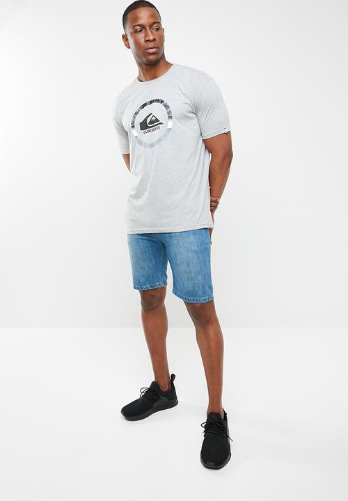 Quiksilver - Snake dreams short sleeve tee - grey