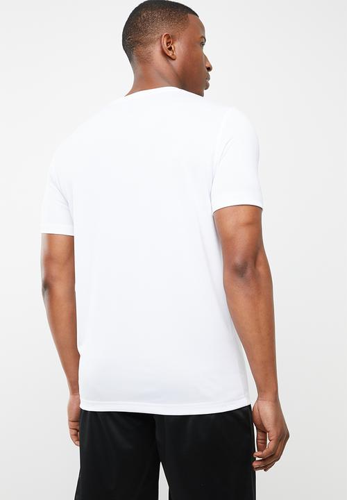 PUMA - Active big logo short sleeve tee - white