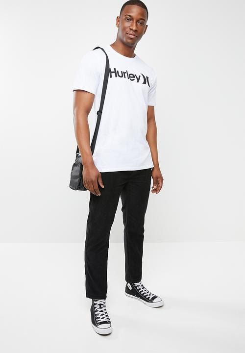 Hurley - Premium one & only solid short sleeve tee - white