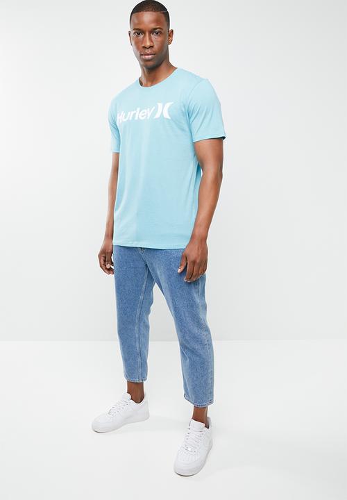 Hurley - Premium one & only solid short sleeve tee - blue