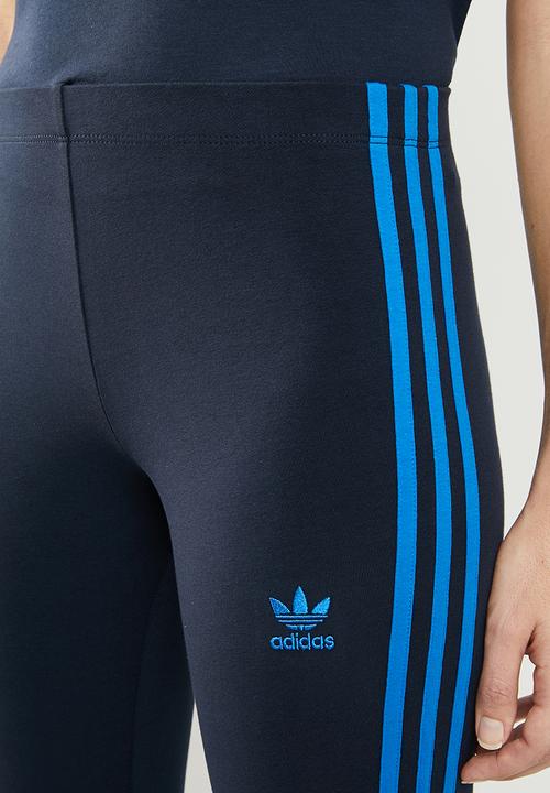 adidas Originals - 3 stripes tights - navy