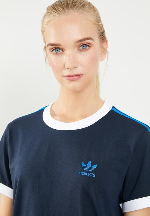 adidas Originals - 3 stripes tee - navy