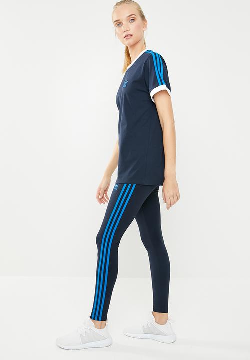 adidas Originals - 3 stripes tights - navy