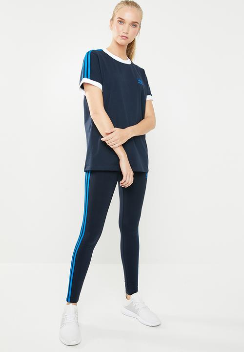adidas Originals - 3 stripes tee - navy