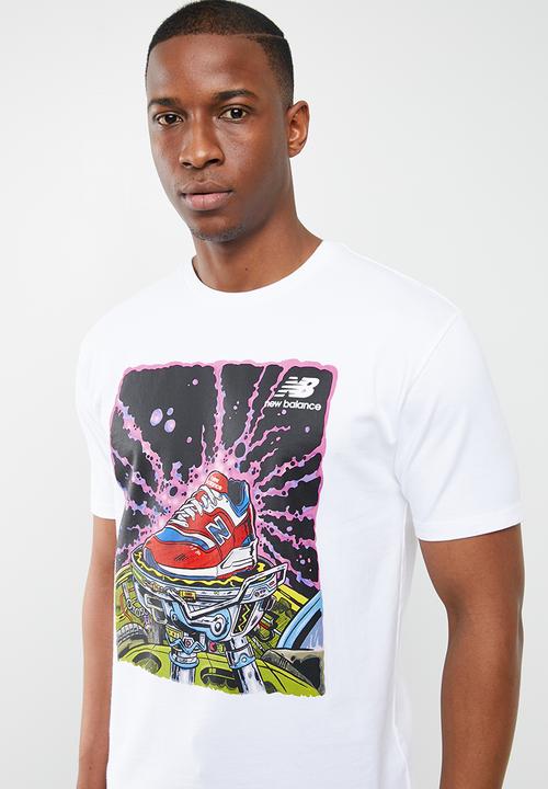 New Balance  - Artist pack prime tee - white