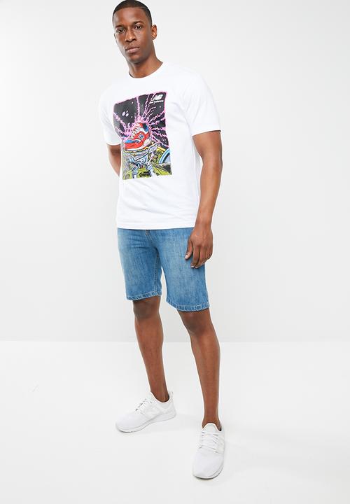 New Balance  - Artist pack prime tee - white