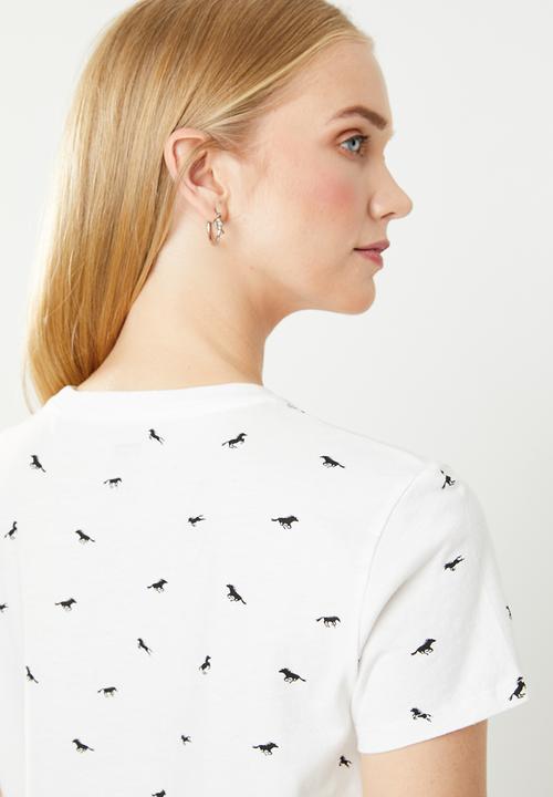 Levi’s® - The perfect crew wild horses - white
