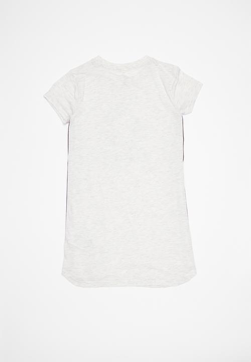Converse - Converse girls 2 tone taping track dress - grey 