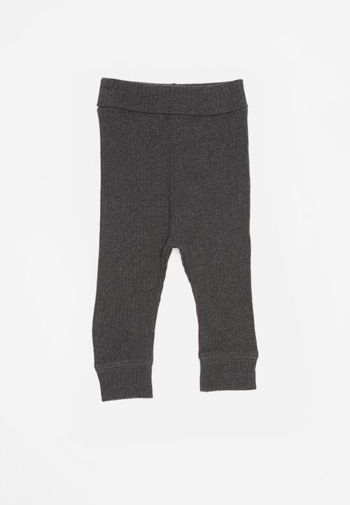 Cotton On - The rib legging - grey 