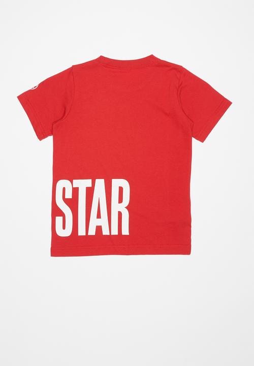 Converse - Converse all star logo wrap tee - red