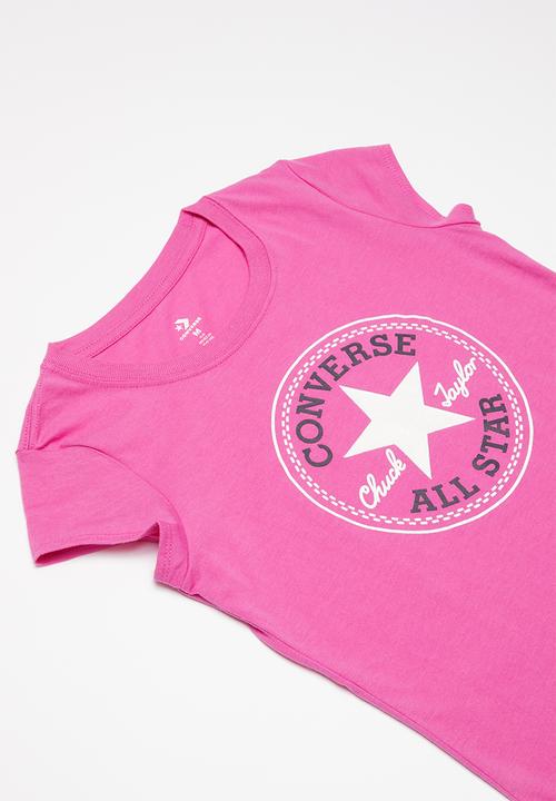 Converse - Converse timeless chuck patch tee - pink 