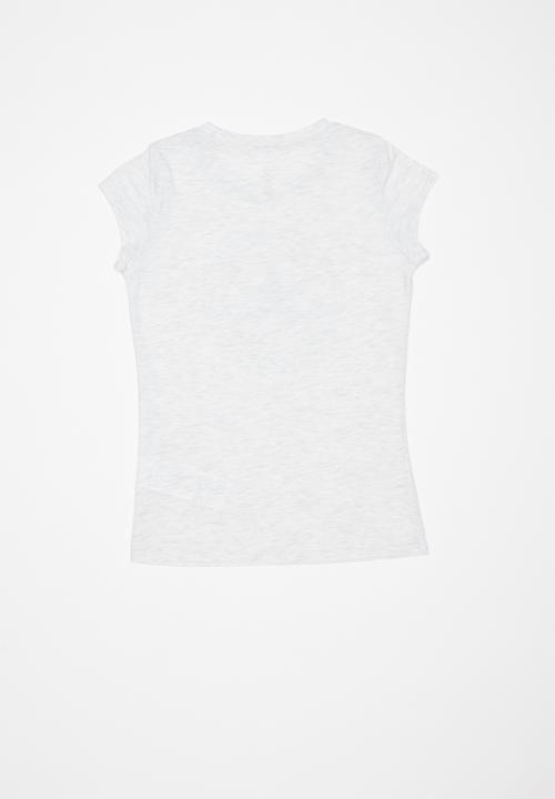 Converse - Converse timeless chuck patch tee - grey 