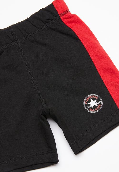 Converse - Cnvb ovrsd chuck patch short - red & black