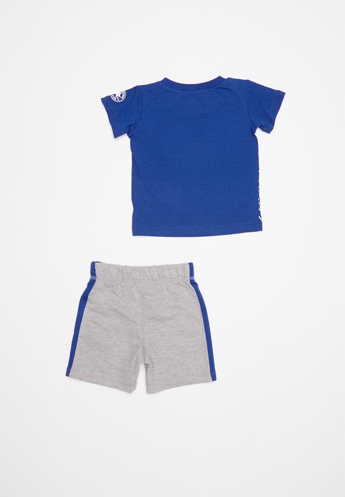 Converse - Cnvb ovrsd chuck patch short - blue