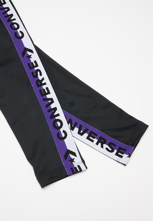 Converse - Cnvg leggings with taping - black
