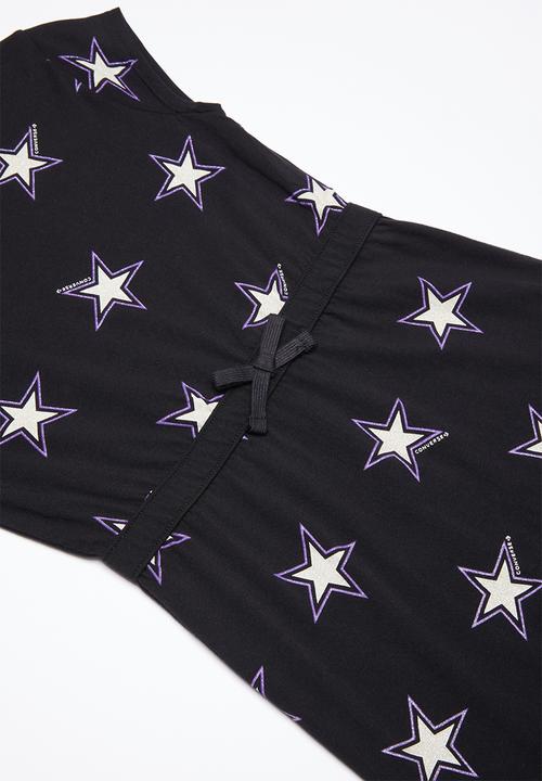 Converse - Cnvg aop wordmark dress - black
