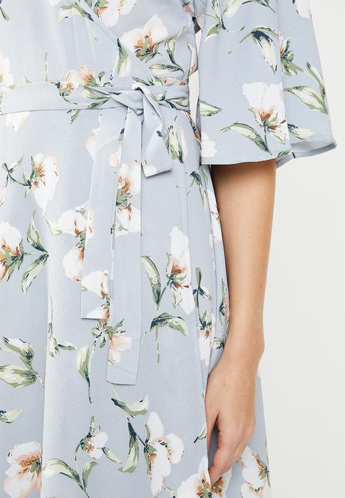 Revenge - Floral wrap dress - multi