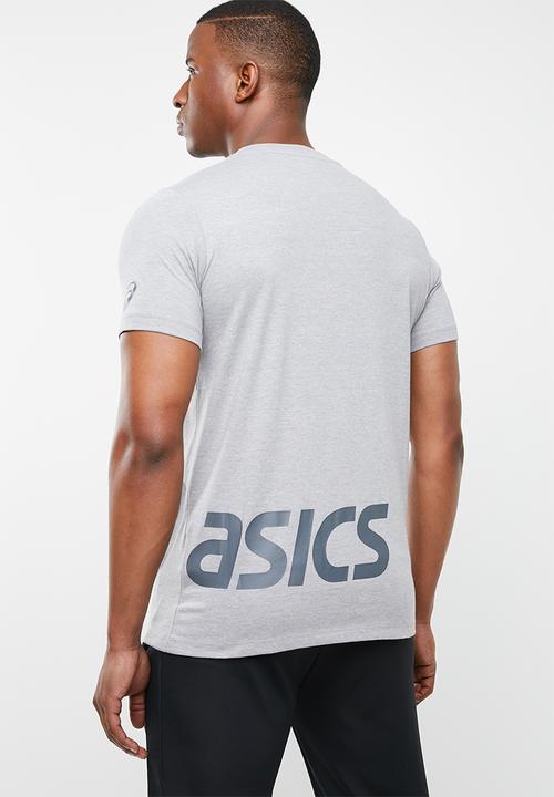 ASICS - Asics low big logo tee - grey