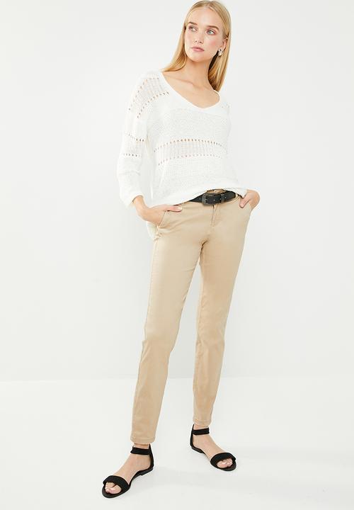 ONLY - Monaco chino pants - beige