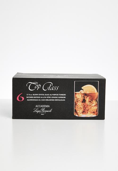 Luigi Bormioli - Top class tumbler set of 6