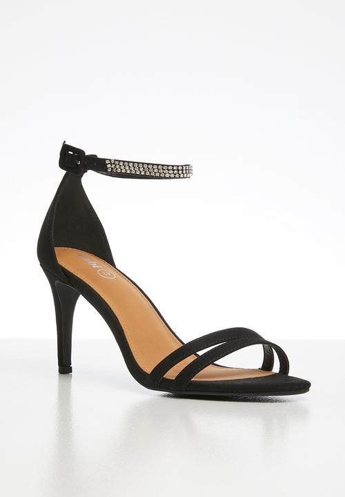 Cotton On - Shari double strap stiletto - black 