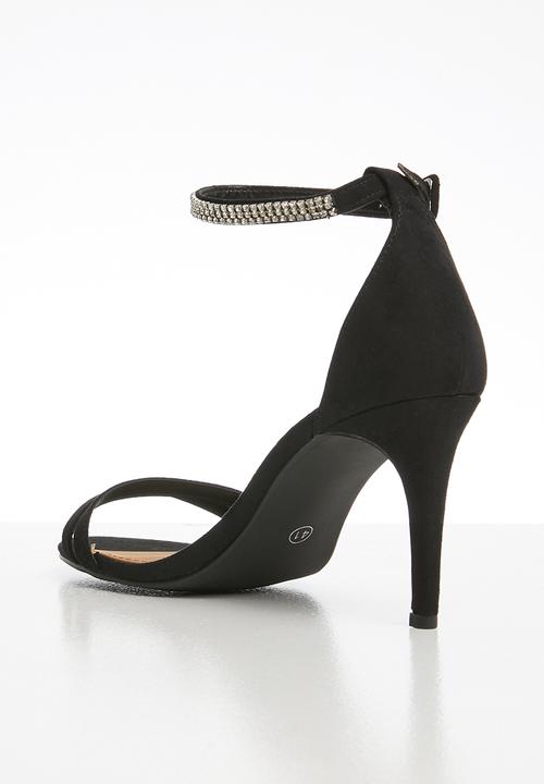 Cotton On - Shari double strap stiletto - black 