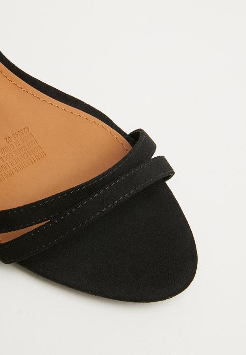 Cotton On - Shari double strap stiletto - black 