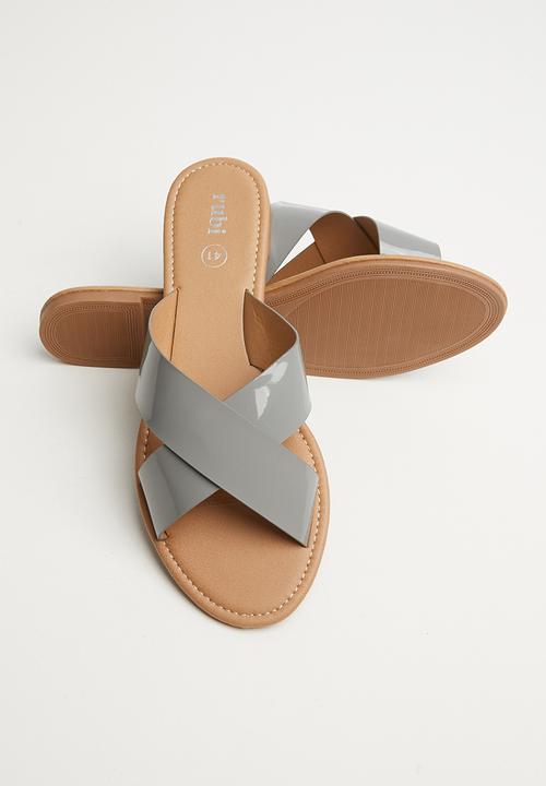 Cotton On - Everyday scarlett xover slide - grey