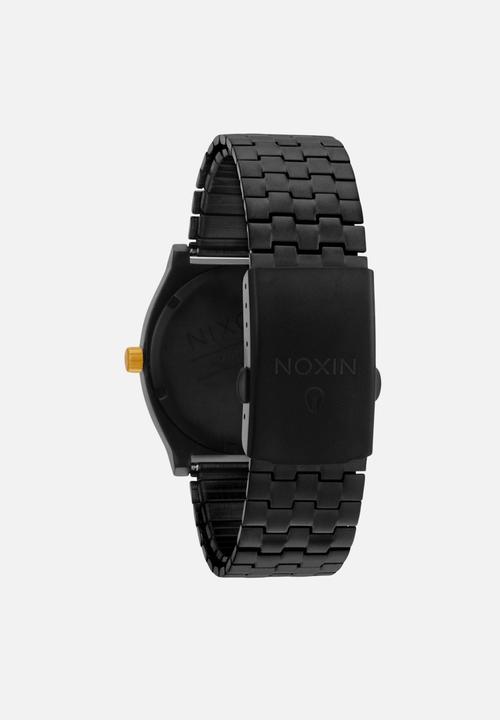 Nixon - Time teller matt -  black & gold