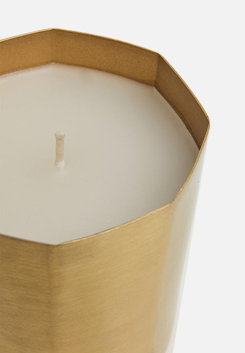 Sixth Floor - Isla candle - gold