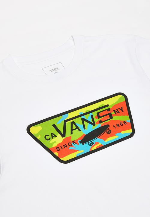 Vans - Full patch fill boys - white 