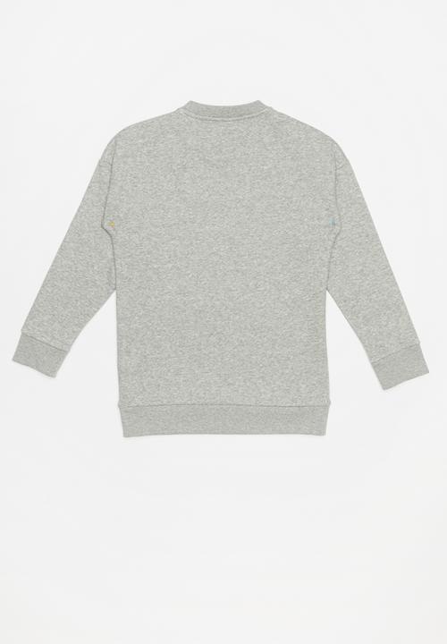 adidas Performance - Boys bos crew - grey