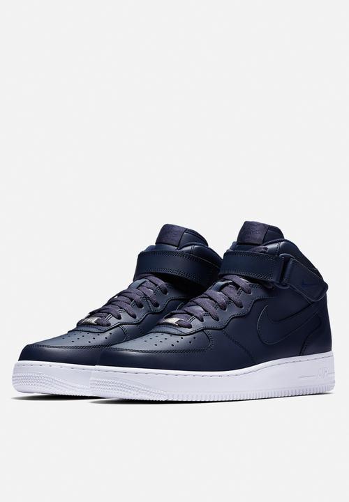 Nike - Air Force 1 mid 07 - obsidian/obsidian-white