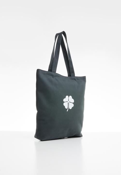 STYLE REPUBLIC - Four leaf clover shopper bag - grey