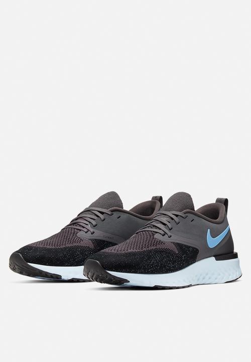 Nike - Odyssey react flyknit 2 - thunder grey/light blue-black
