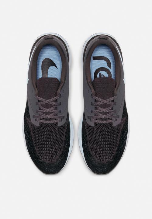 Nike - Odyssey react flyknit 2 - thunder grey/light blue-black