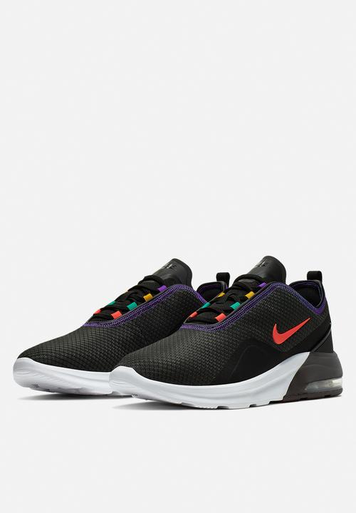 Nike - Air Max motion 2 - black/flash crimson-university gold