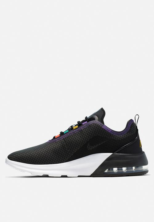 Nike - Air Max motion 2 - black/flash crimson-university gold