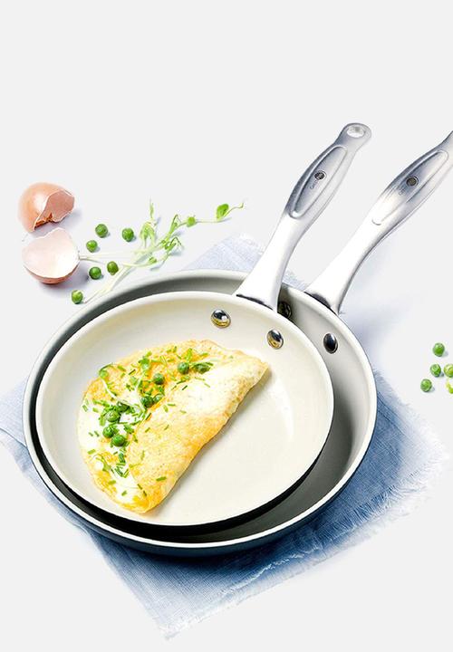 GreenPan - Brussels fry pan - black