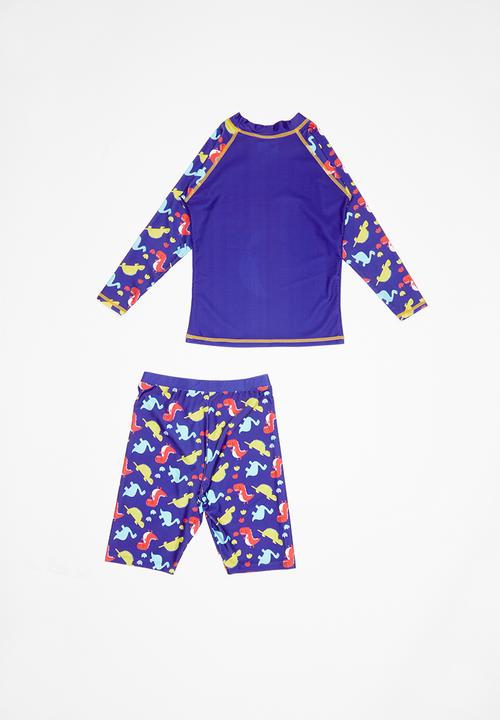 Pop Candy - Printed Dino 2 piece swimsuit - multi
